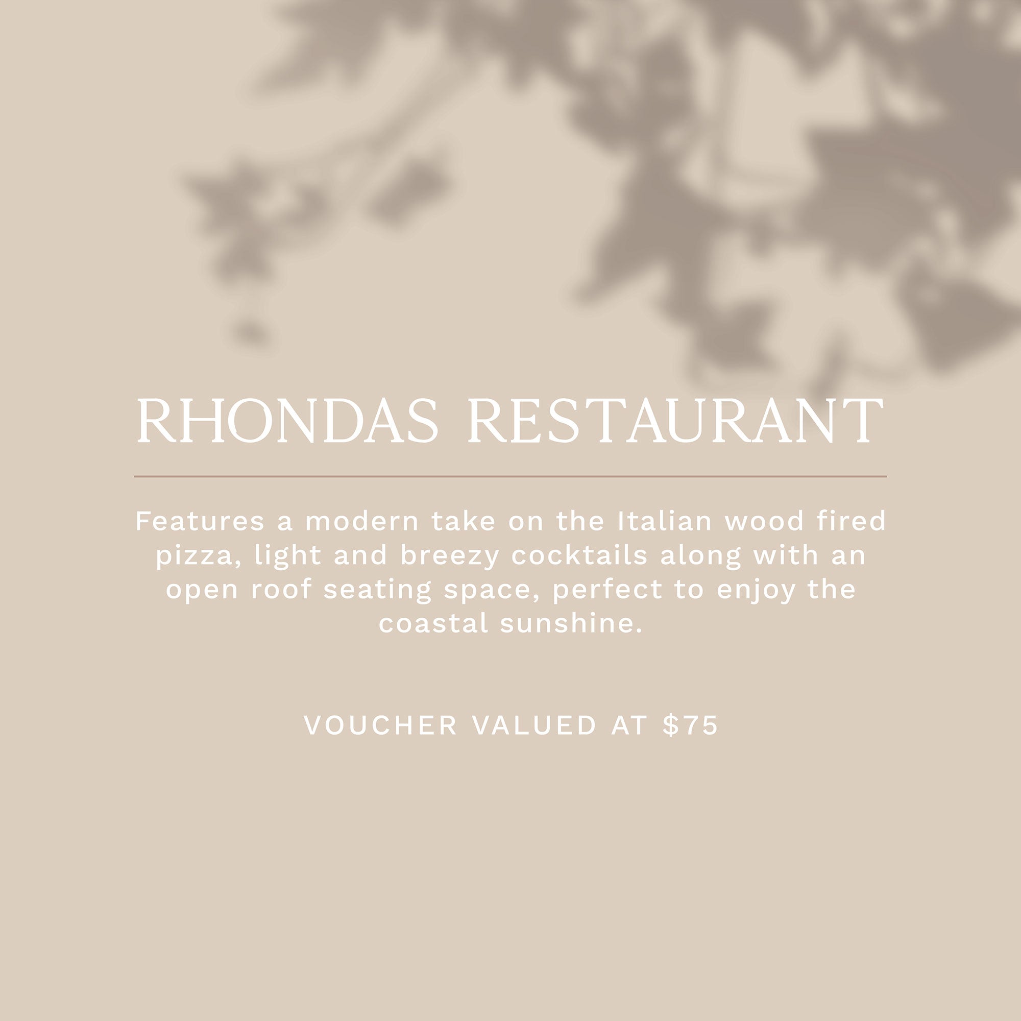 Rhondas Restaurant and Bar