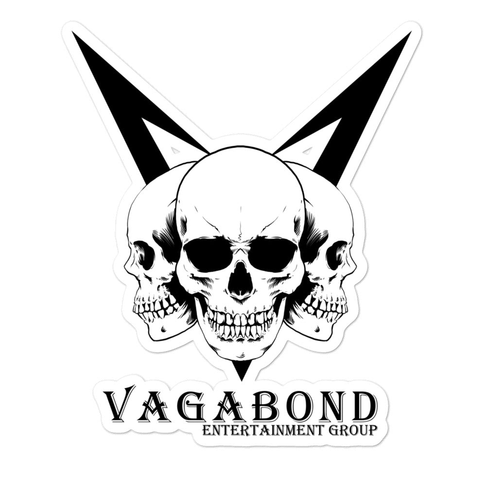 reservation Synlig Faktura Vagabond Entertainment Logo Bubble-free stickers – Vagabond Shwag And  Apparel