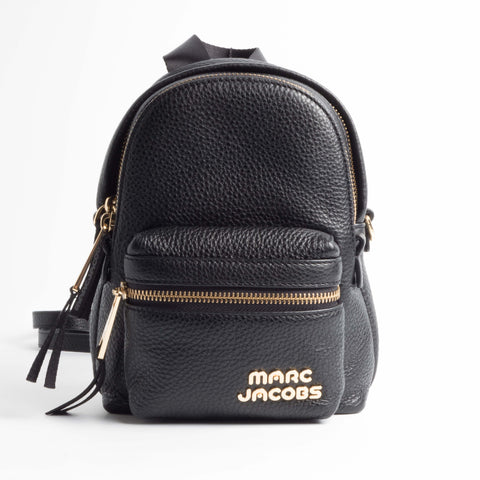 Marc Jacobs - Trek Pack Leather Mini Backpack - Black