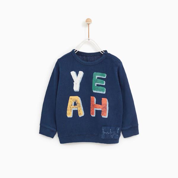 zara baby sweatshirt