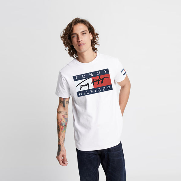 tommy jeans white t shirt