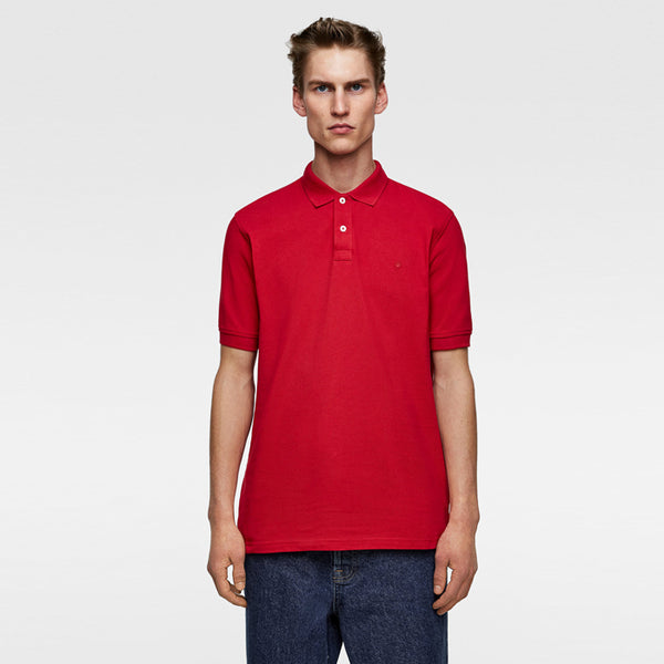 zara red shirt