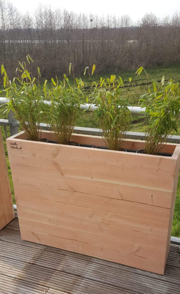Minder Habitat Elektronisch Stoere plantenbak van douglas hout – Wallie Woods