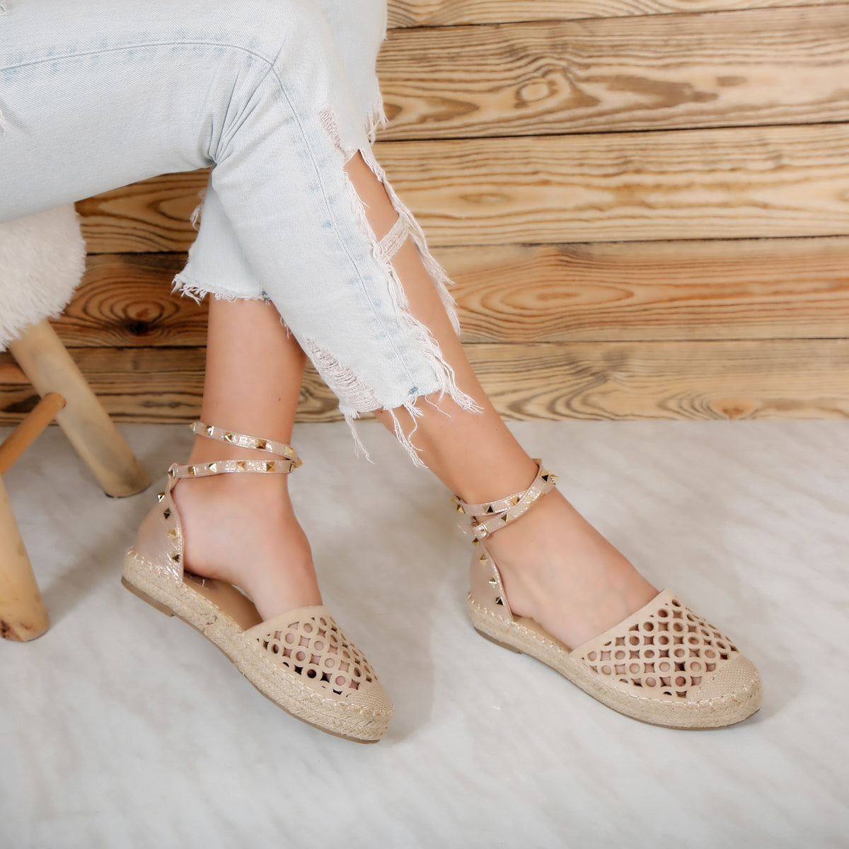 Espadrile Dama Nany - Beige