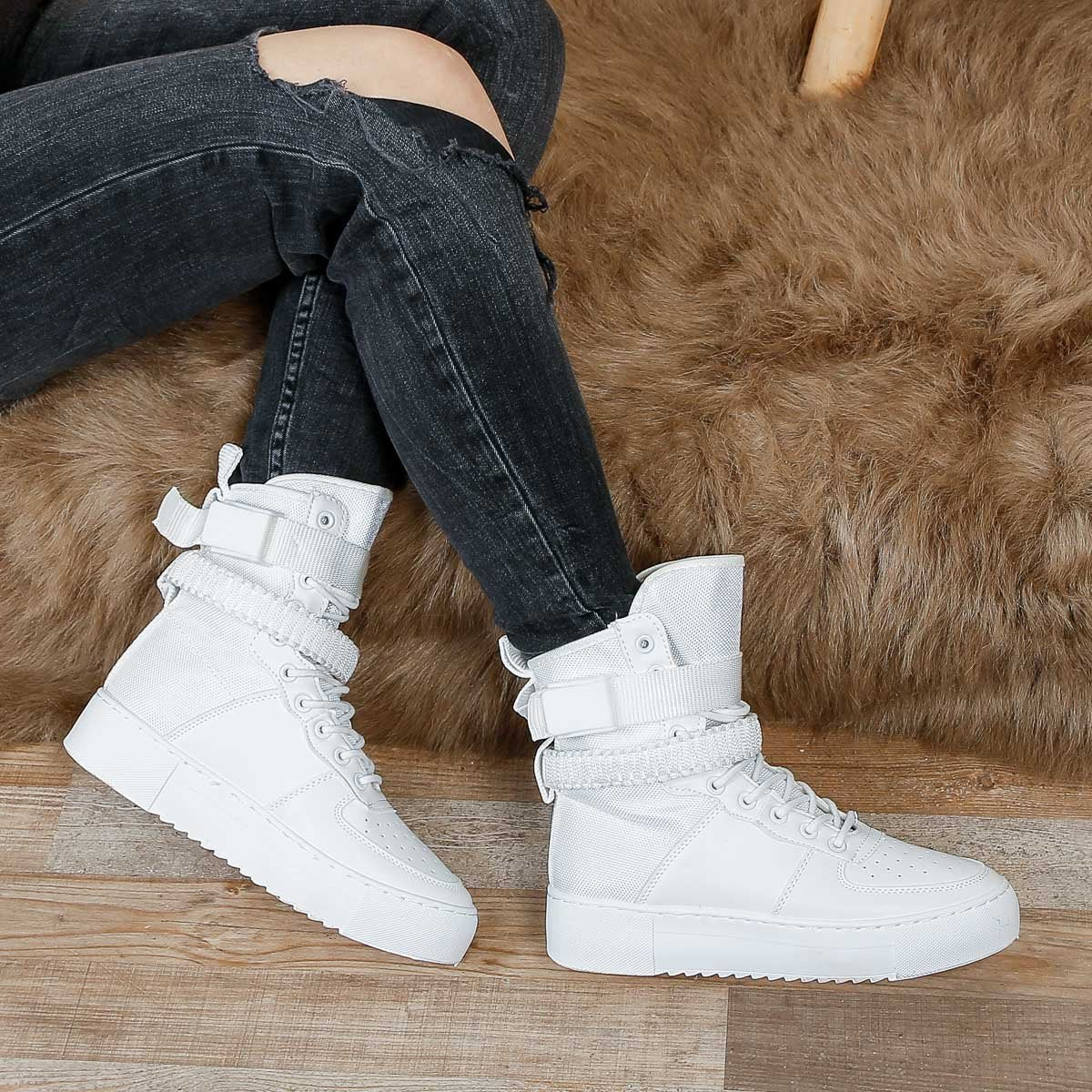 Pantofi Sport Semira - White