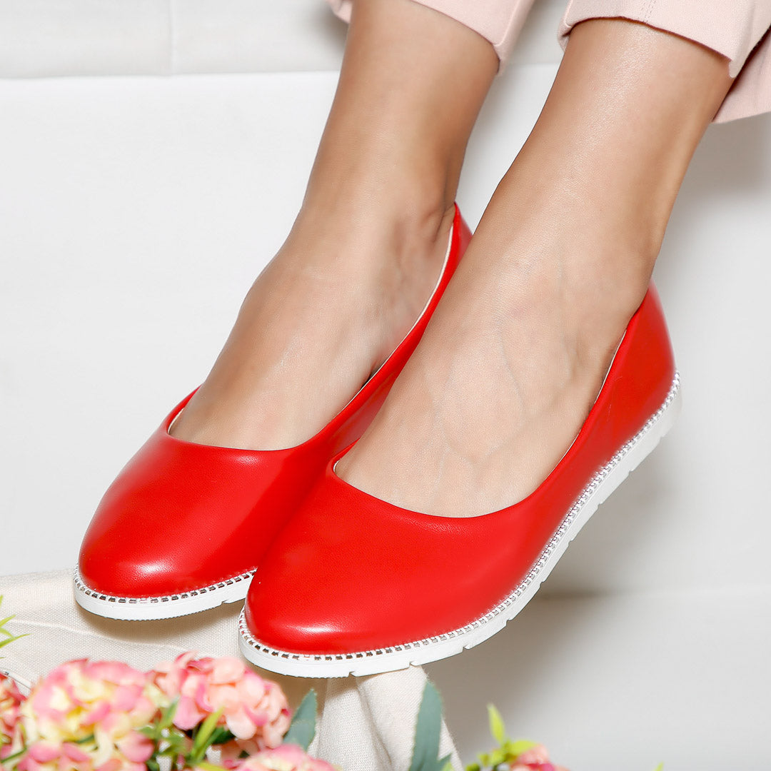 Pantofi Dama Eurora - Red