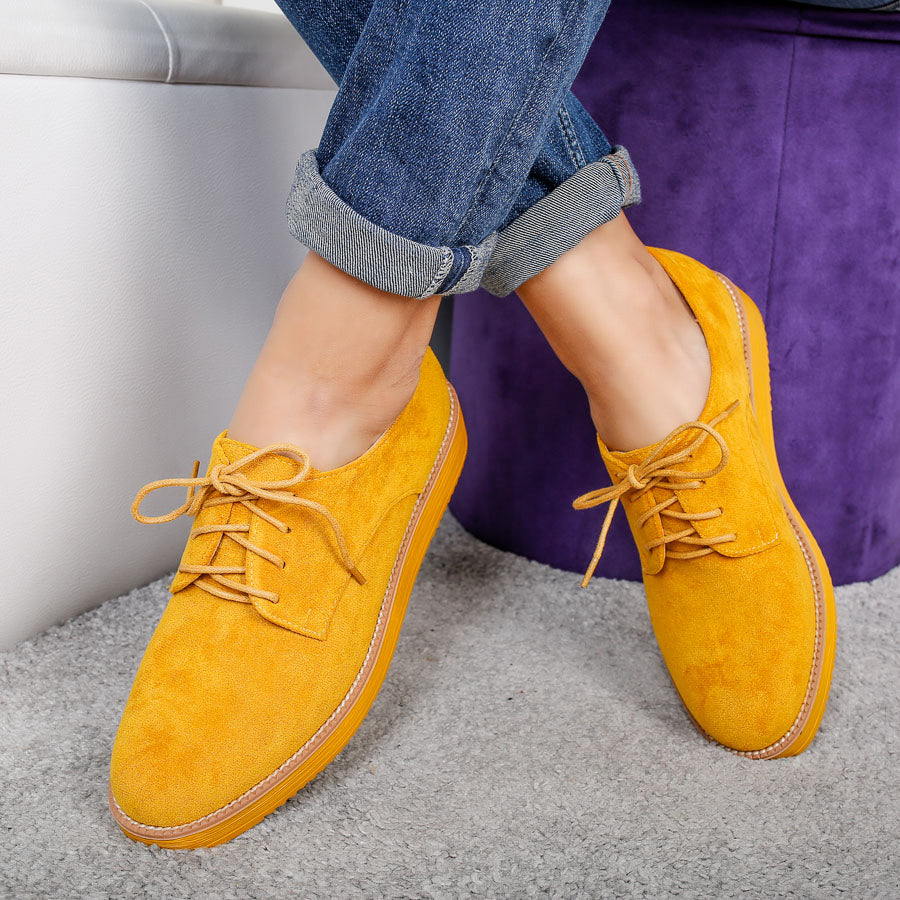 Pantofi Casual Simone - Yellow