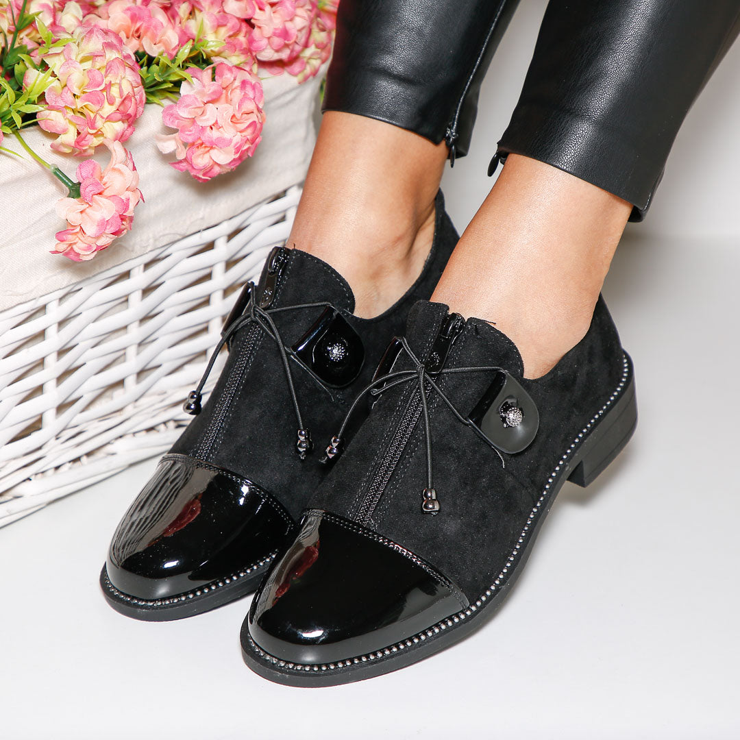 Pantofi Dama Malea - Black