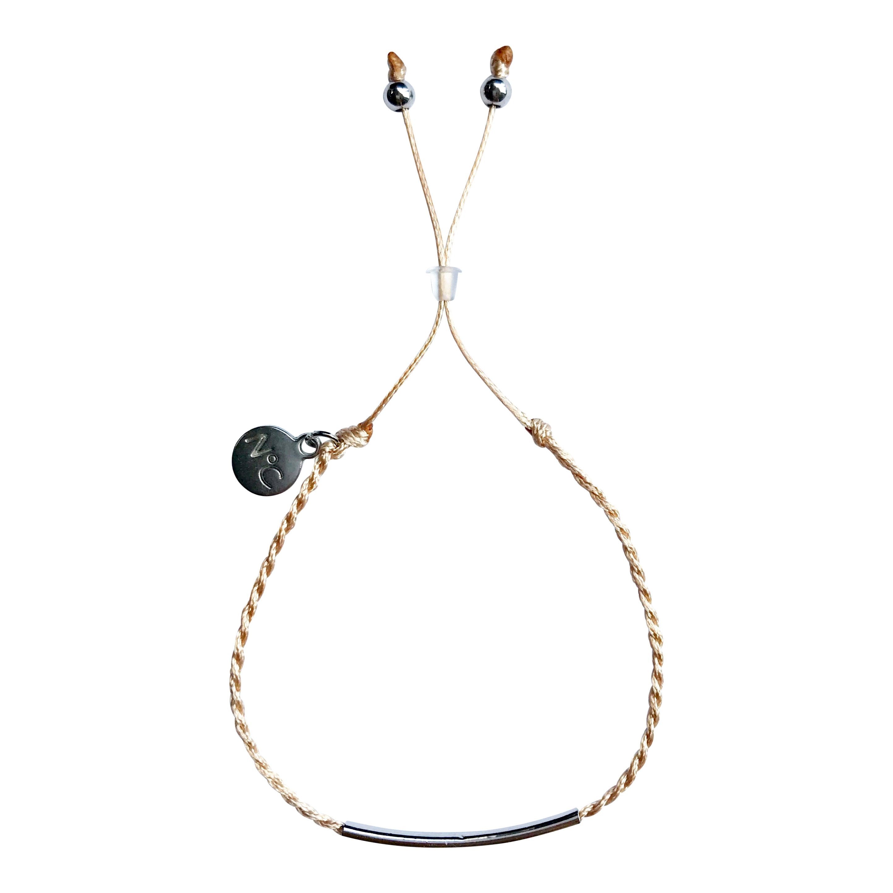 Silver Tube Petite Pila Bracelet