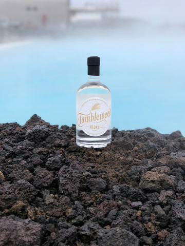 Tumbleweed Vodka travels to the Blue Lagoon in Iceland