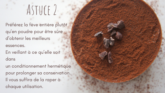 astuce 2 gâteau au chocolat et fève tonka