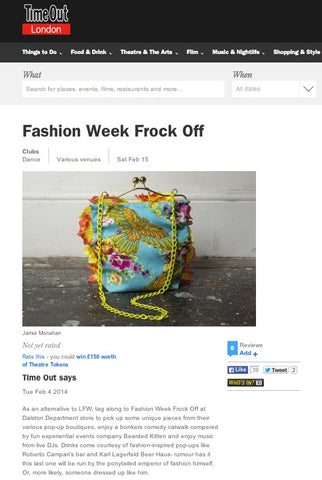 Time Out - Frock Off - Ciara Monahan Bag