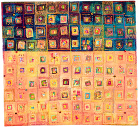 Vickie Hallmark | Affinity | art quilt, multiple award winner