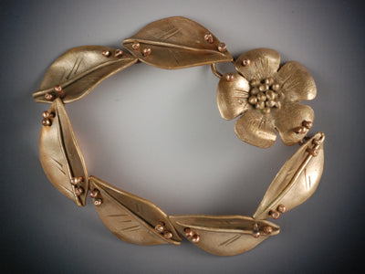 Vickie Hallmark | Flora Bracelet | bronze