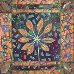 Vickie Hallmark | Leaf Mosaic 3 | art quilt