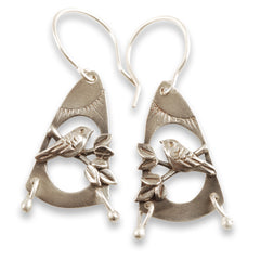 Vickie Hallmark | Meadowlark Earrings | sterling silver