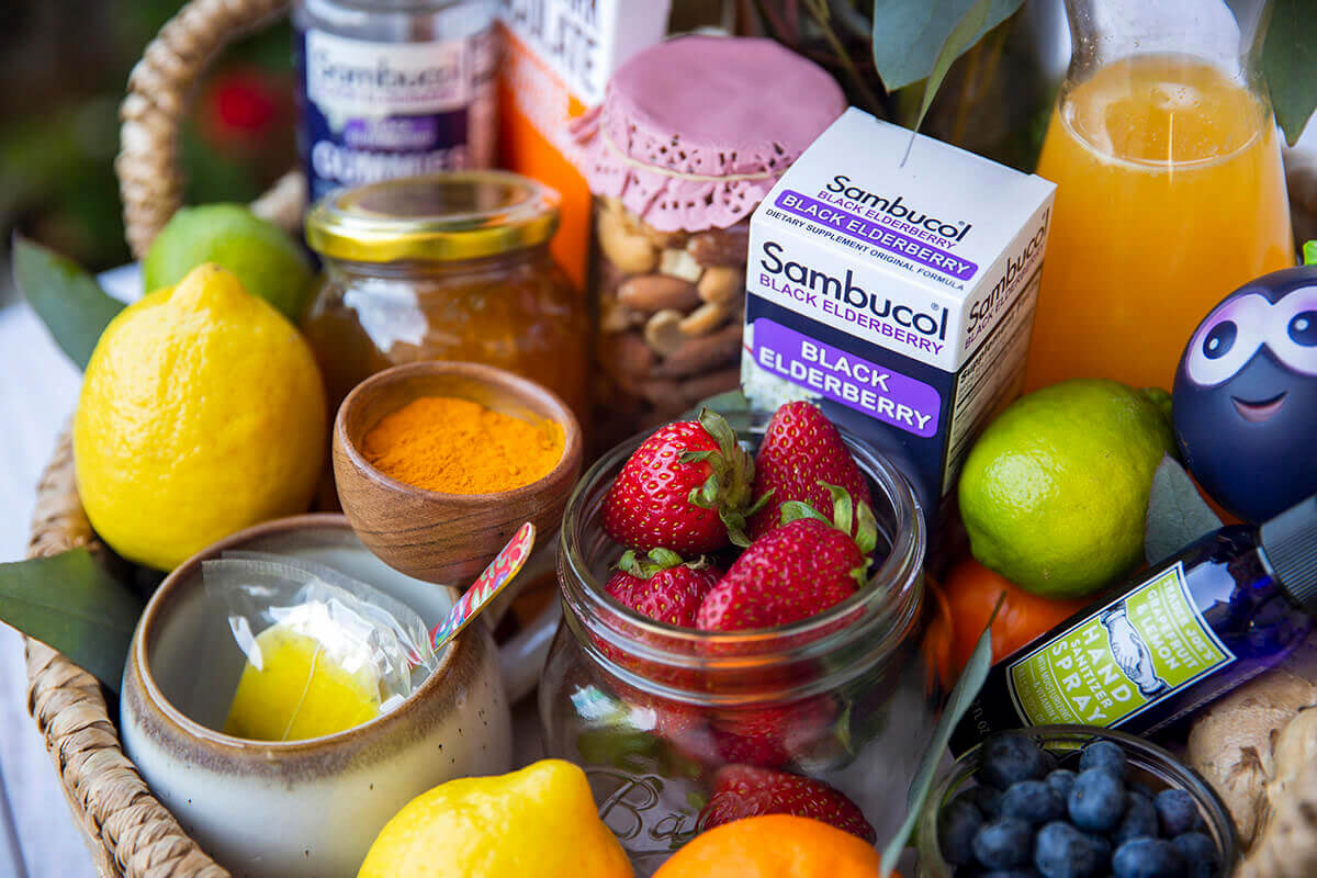 immune boosting gift basket