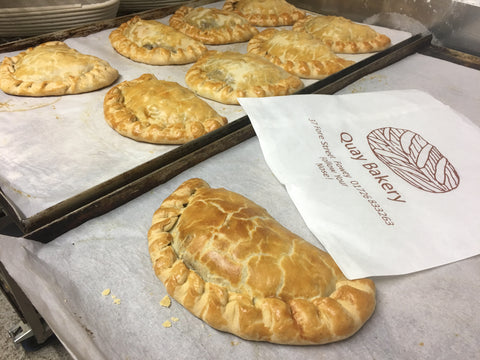 Quay Bakery skirt steak Cornish pasties