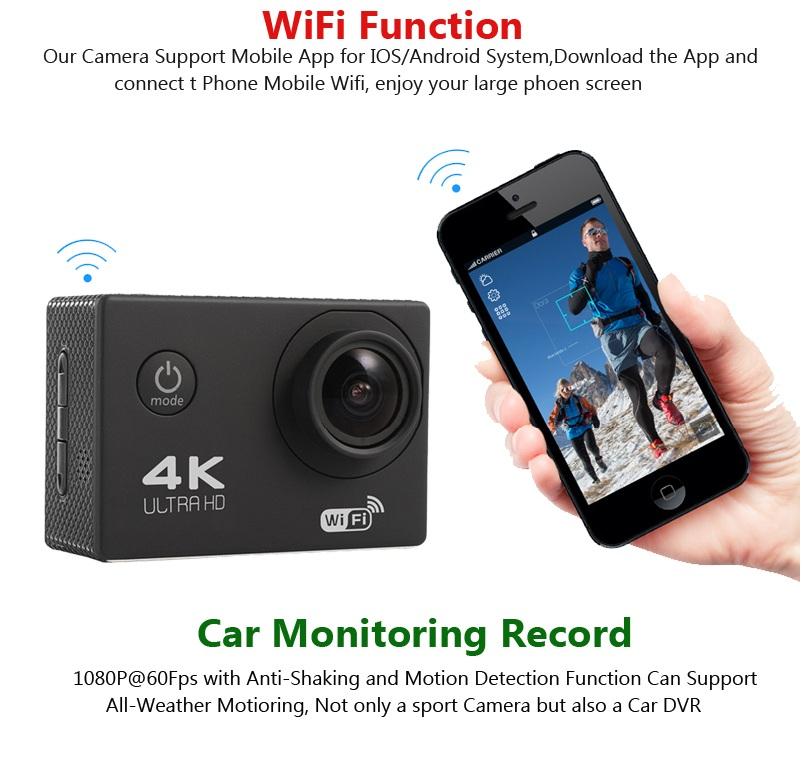 4k ultra hd wifi camera