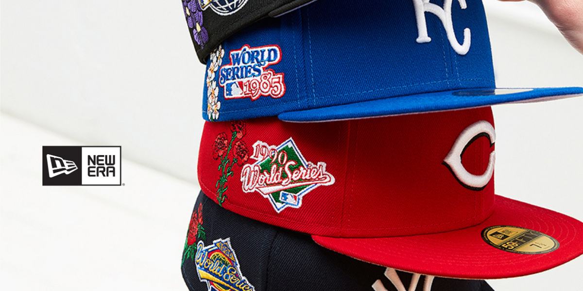 mlb state flower fitted hats