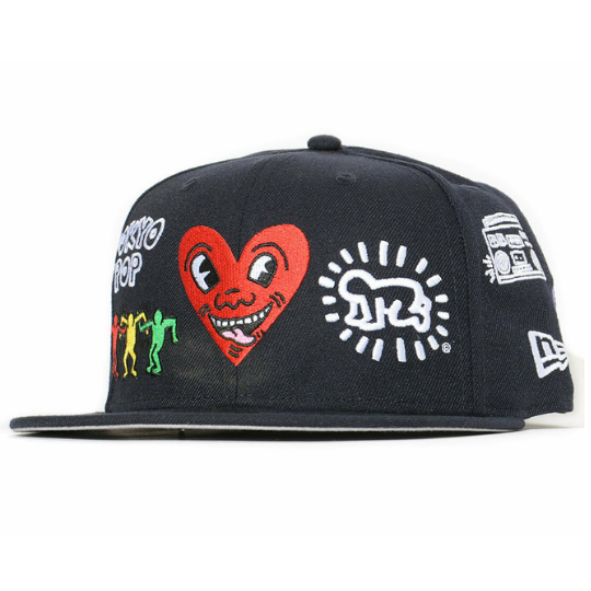 keith haring new era hat