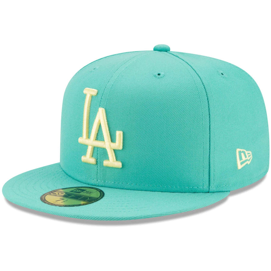 mint green dodgers hat