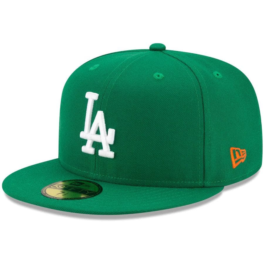 dodgers hat green under brim