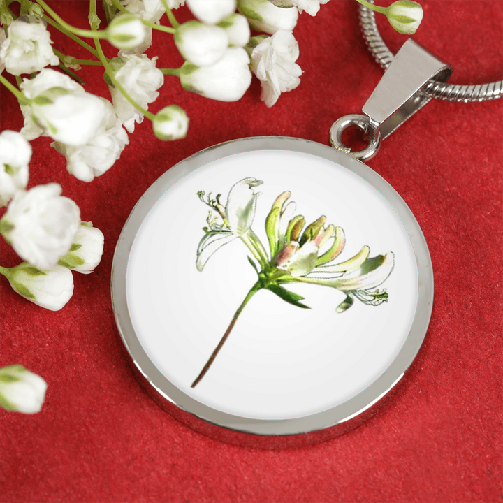 Necklace: June, Honeysuckle