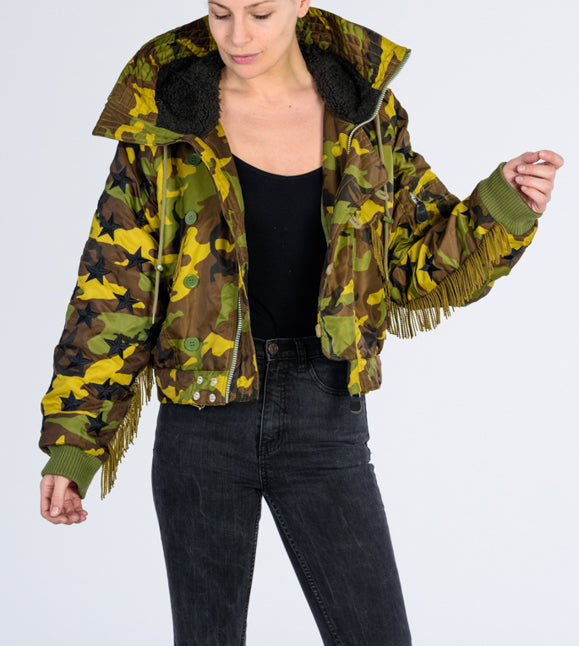 adidas originals camo bomber jacket