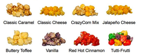Gourmet Popcorn Flavors