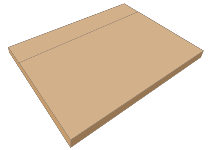 Flat-box shipping option