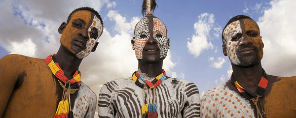 Ethiopian tribesmen
