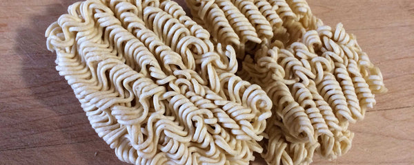 Raw ramen noodles