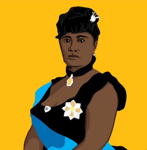 Queen Lili'uokalani by Raymi Damo | @raymi_designed