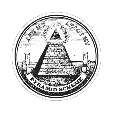 Simon Whistler - Pyramid Scheme Sticker