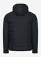 Insulated hooded jacket - black