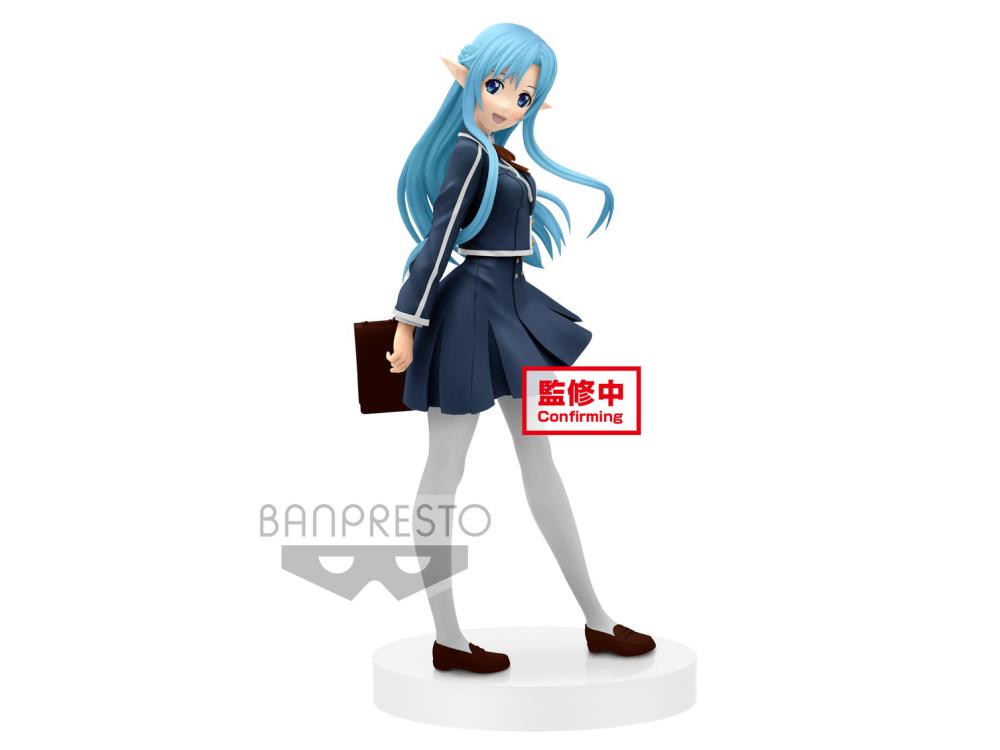 Banpresto Sword Art Online EXQ School Uniform JK Anime Figure Toy Asuna BP39991