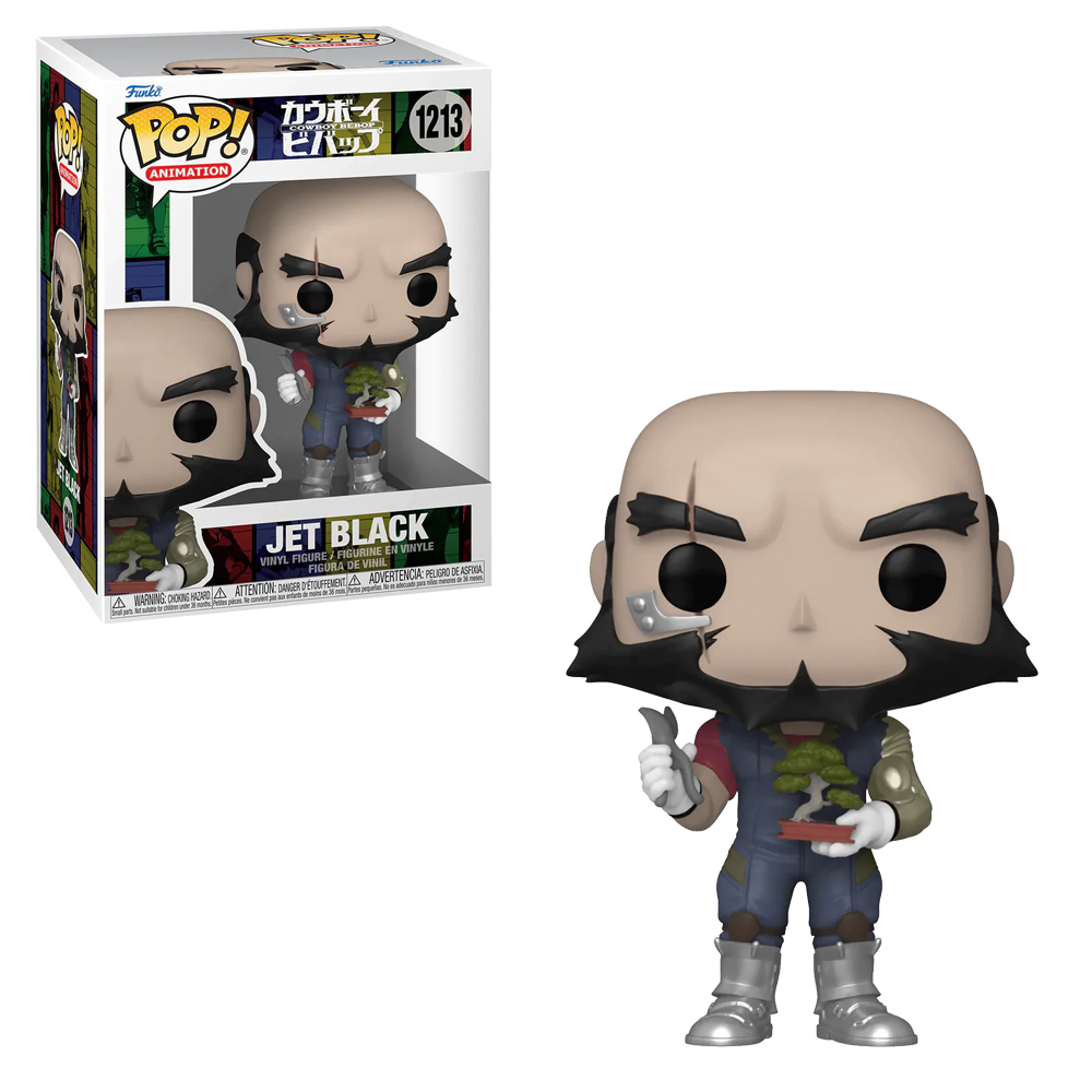 PRE-ORDER] Funko POP! Cowboy Bebop - Jet Black with Bonsai Vinyl Figu