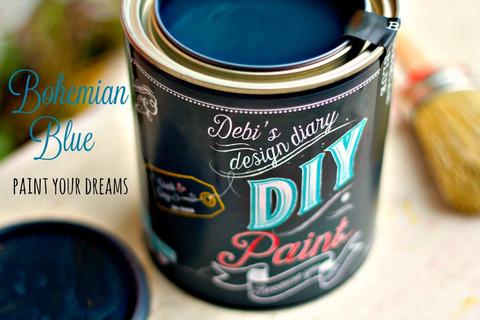 DIY Paint Bohemian Blue