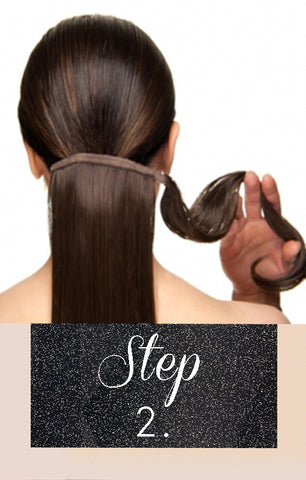 Ponytail_Anwendung_Rubin_Extensions