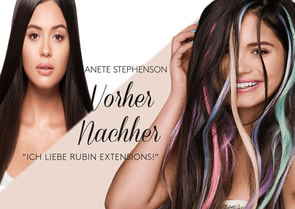Pastel Hair Extensions Line
