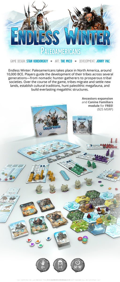 Endless Winter: Paleoamericans Deluxe Chief Pledge All-In – No