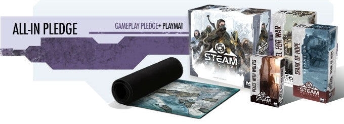 Steamwatchers All-In Pledge ボードゲーム