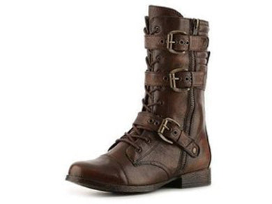 Its by Steven Madden Bickett boots i think