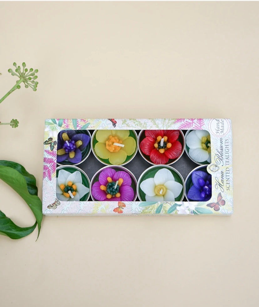 Assorted Garden Flower Scented Tea-light