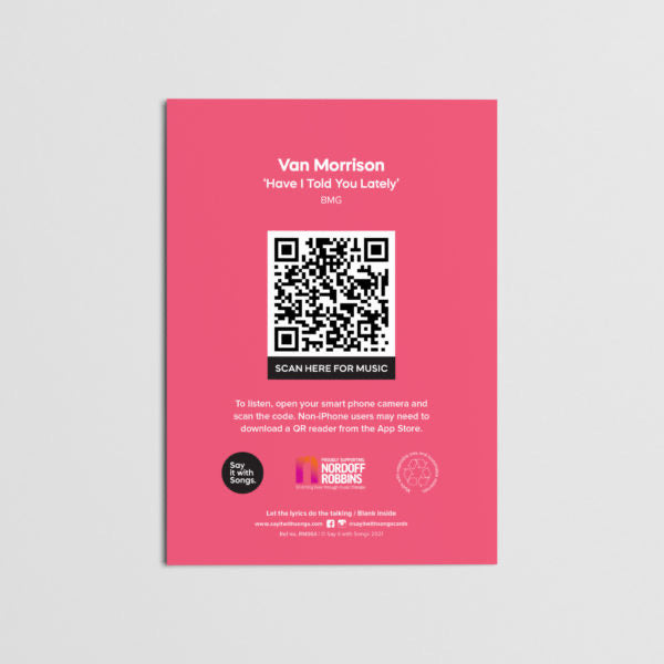 Have I Told You Lately Music Card