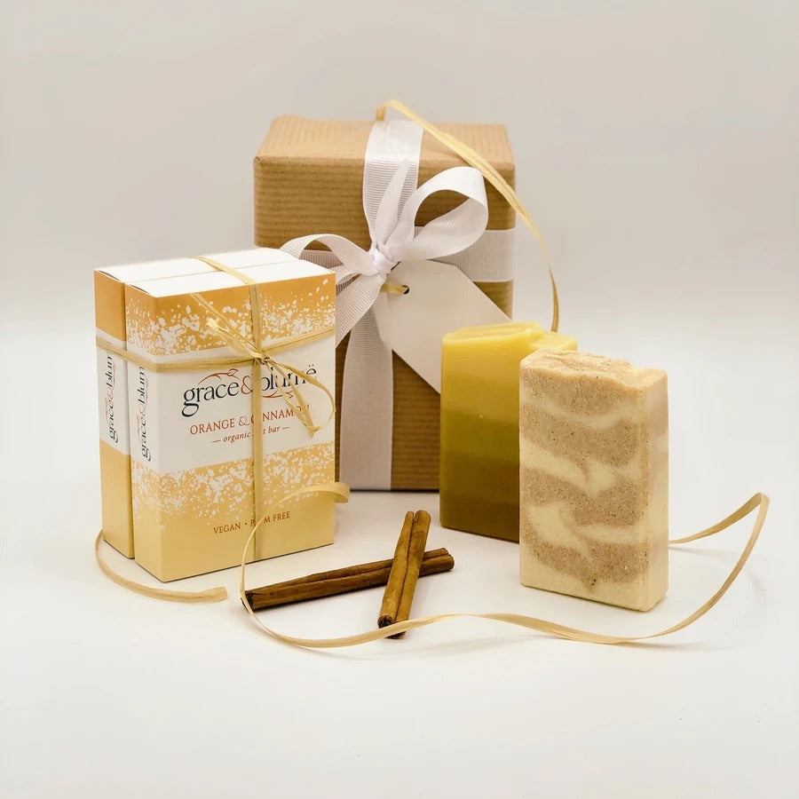 Orange & Cinnamon Vegan Gift Set