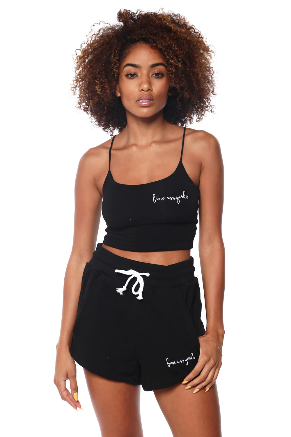 Knit Shorts - Black