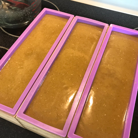 Handmade Cinnamon Oatmeal soap