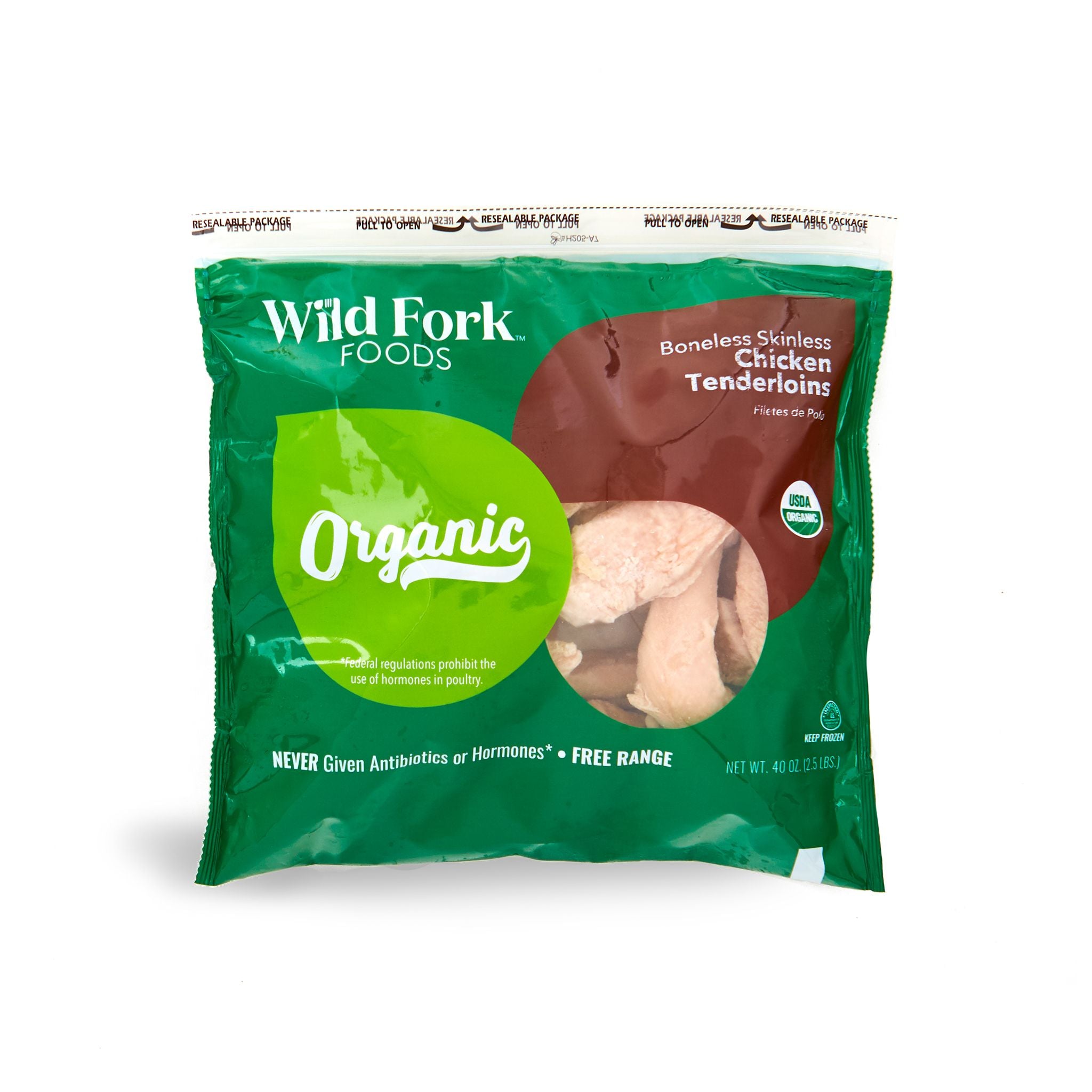 Organic Chicken Tenderloins Wild Fork Foods